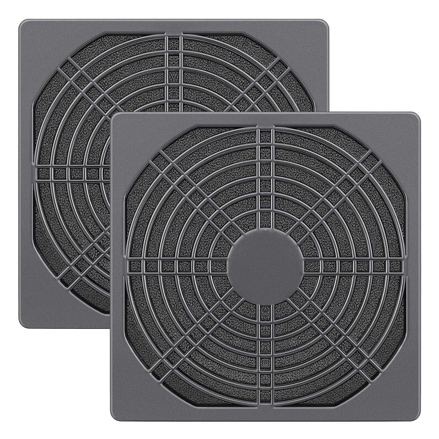 2 Pack 120Mm PC Fan Dust Filter Cover Computer Mess