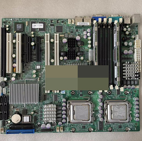 1pc used Supermicro 771 motherboard SUPER X7DVL-E REV:1.21