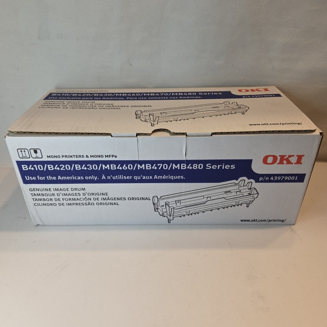 NEW OEM - OKI 43979001 IMAGE DRUM for B410 B420 B430 MB460 MB470 MB480 Sealed