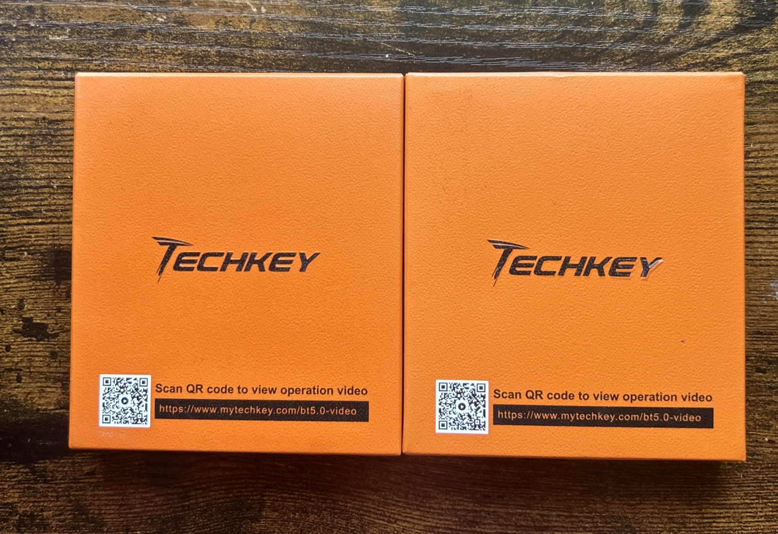 Techkey BT503 Black USB Long Range 5.3 Bluetooth Adapter ~ Lot Of Two ~ Windows