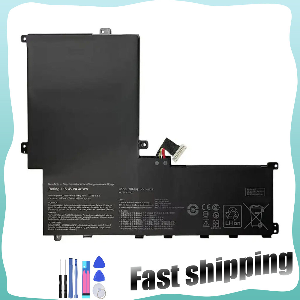 New C41N1619 Battery for Asus PRO B9440 B9440UA7200 B9440UA7500 B9440FA