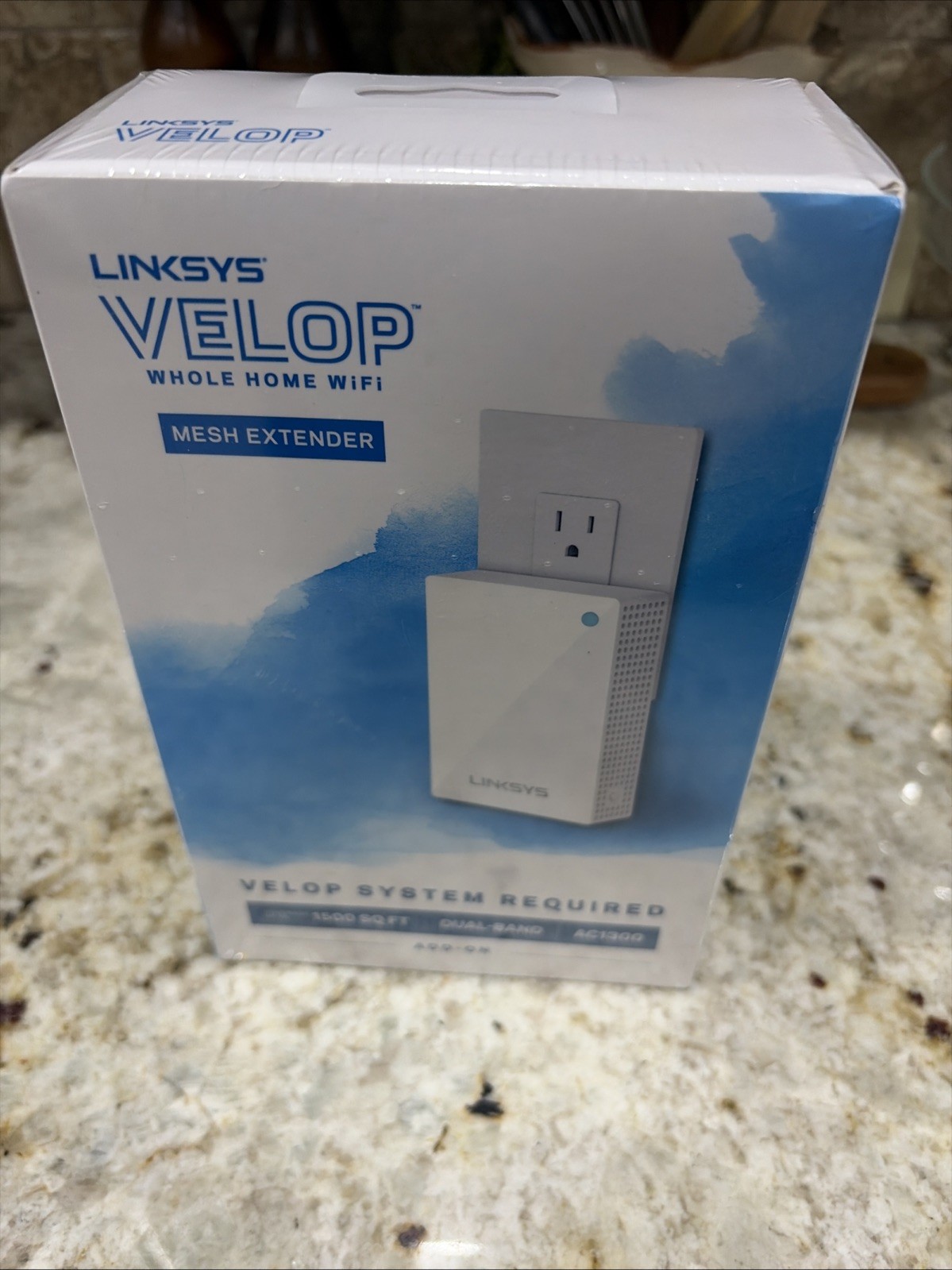 Linksys WHW0101P Velop Mesh WiFi Extender Wall Plug-In Range Booster