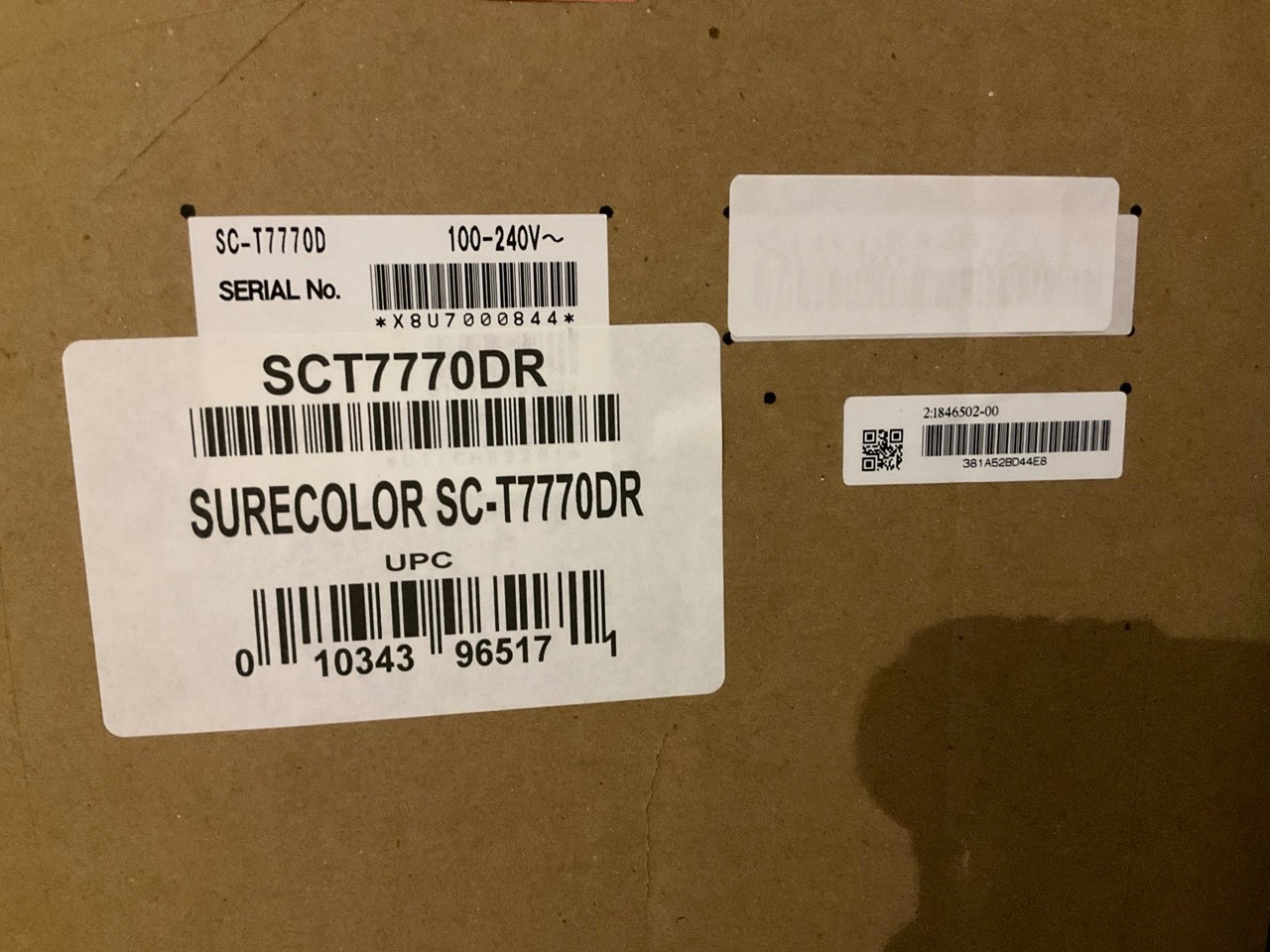EPSON SURECOLOR T7770D PRINTER 44 INCH DUAL ROLL SCT7770DR ••••READ••••