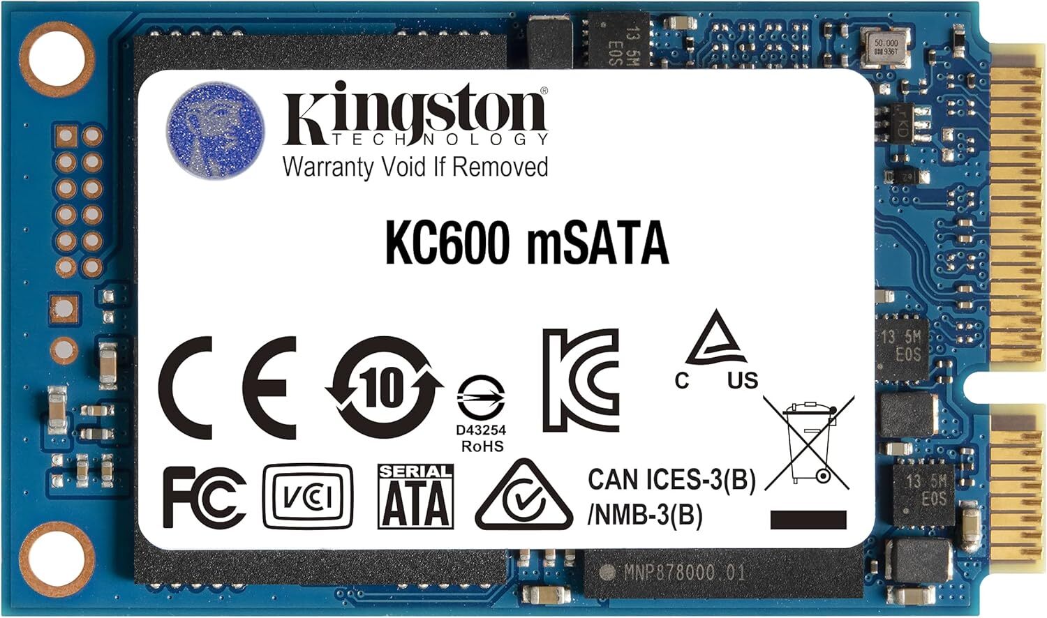 Kingston KC600 1024GB SSD SATA 6Gb/s Desktop PC Notebook SKC600MS/1024G