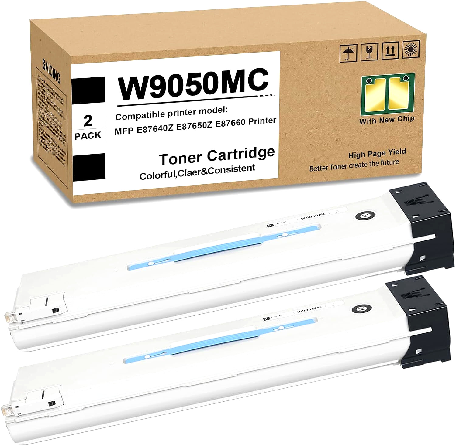 W9050MC Black Toner Cartridge for HP Color Managed MFP E87640Z/E87650Z & E87660Z