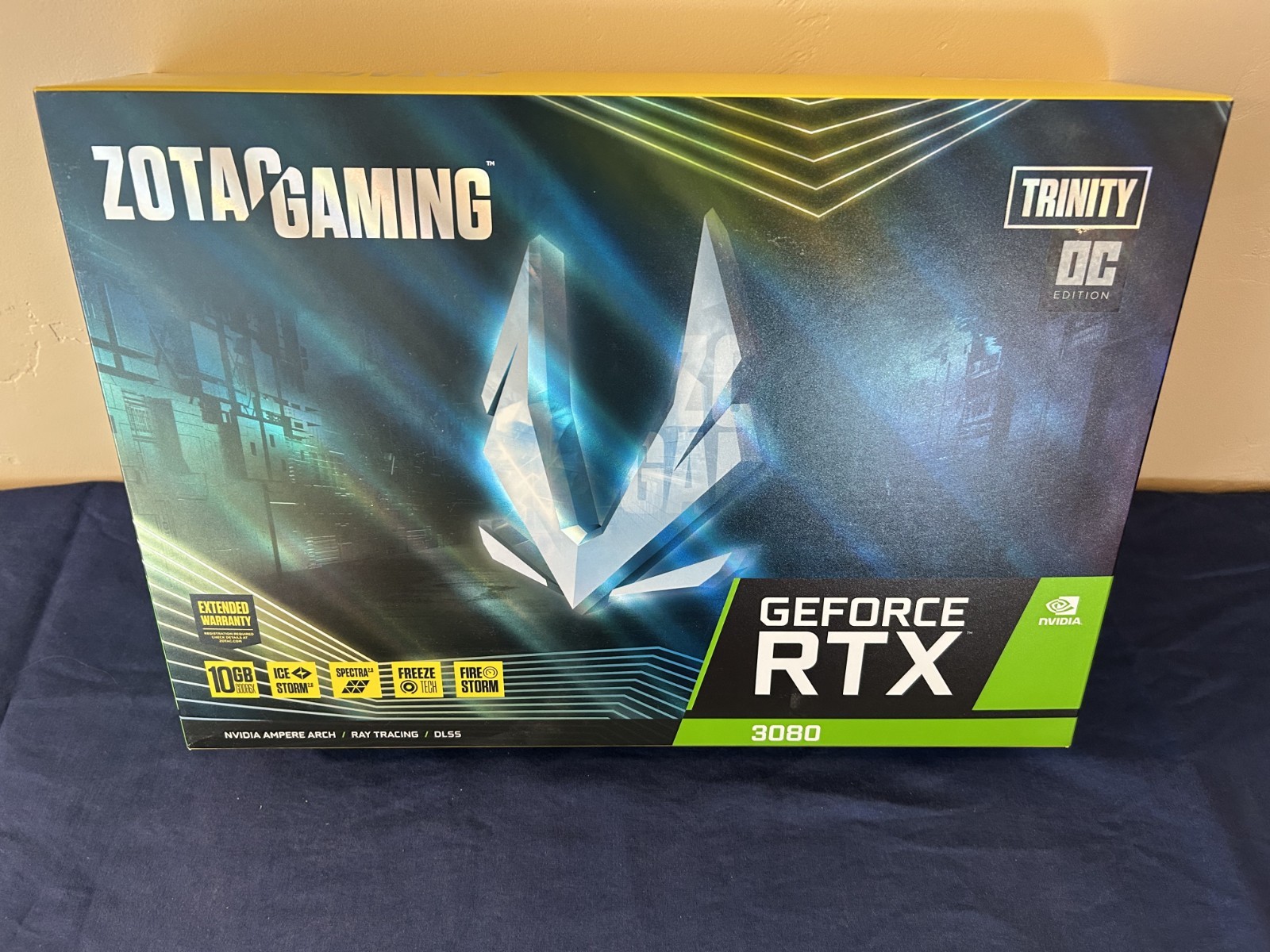 ZOTAC GAMING GeForce RTX 3080 Trinity OC LHR 10GB GDDR6X Graphics Card - NEW