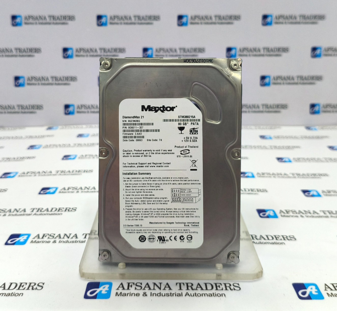 Maxtor DiamondMax 21 STM380215A 80GB 3.5" IDE/PATA hard drive