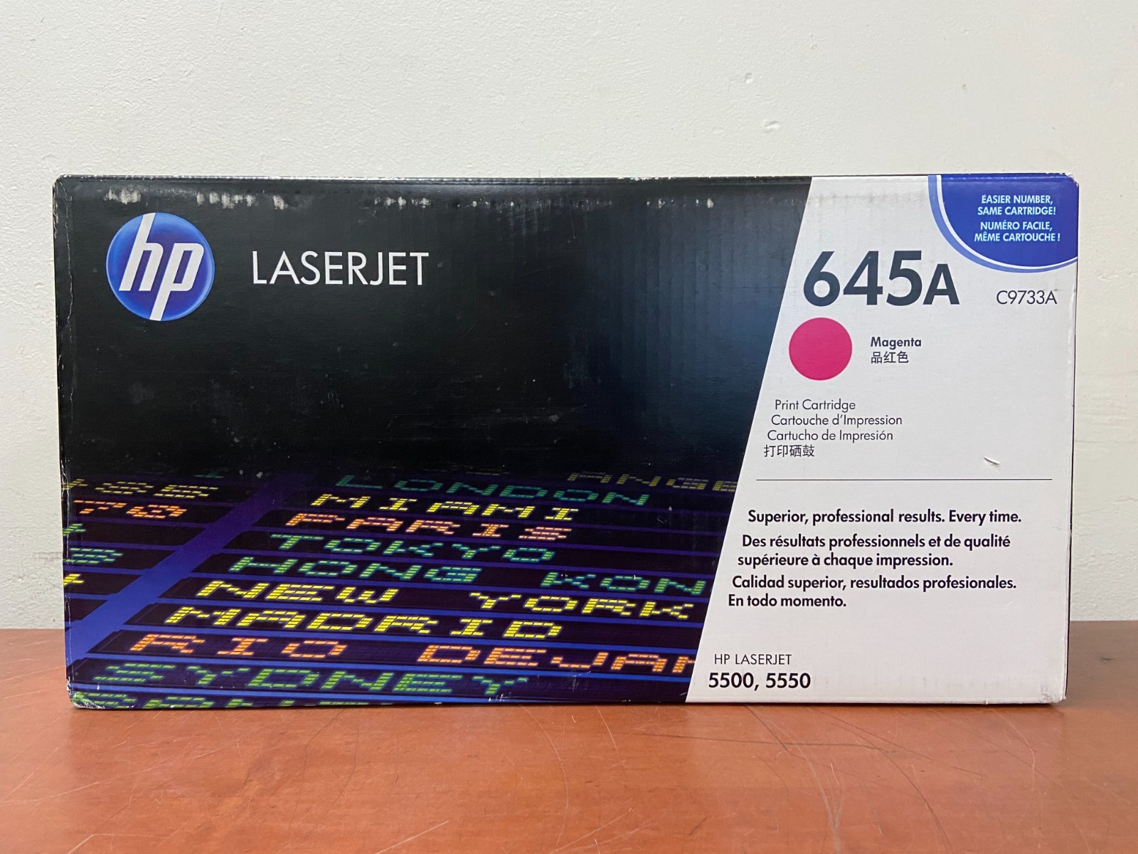 HP 645A Magenta C9733A Toner Cartridge for LaserJet 5500 5550 *NEW* | T281DS