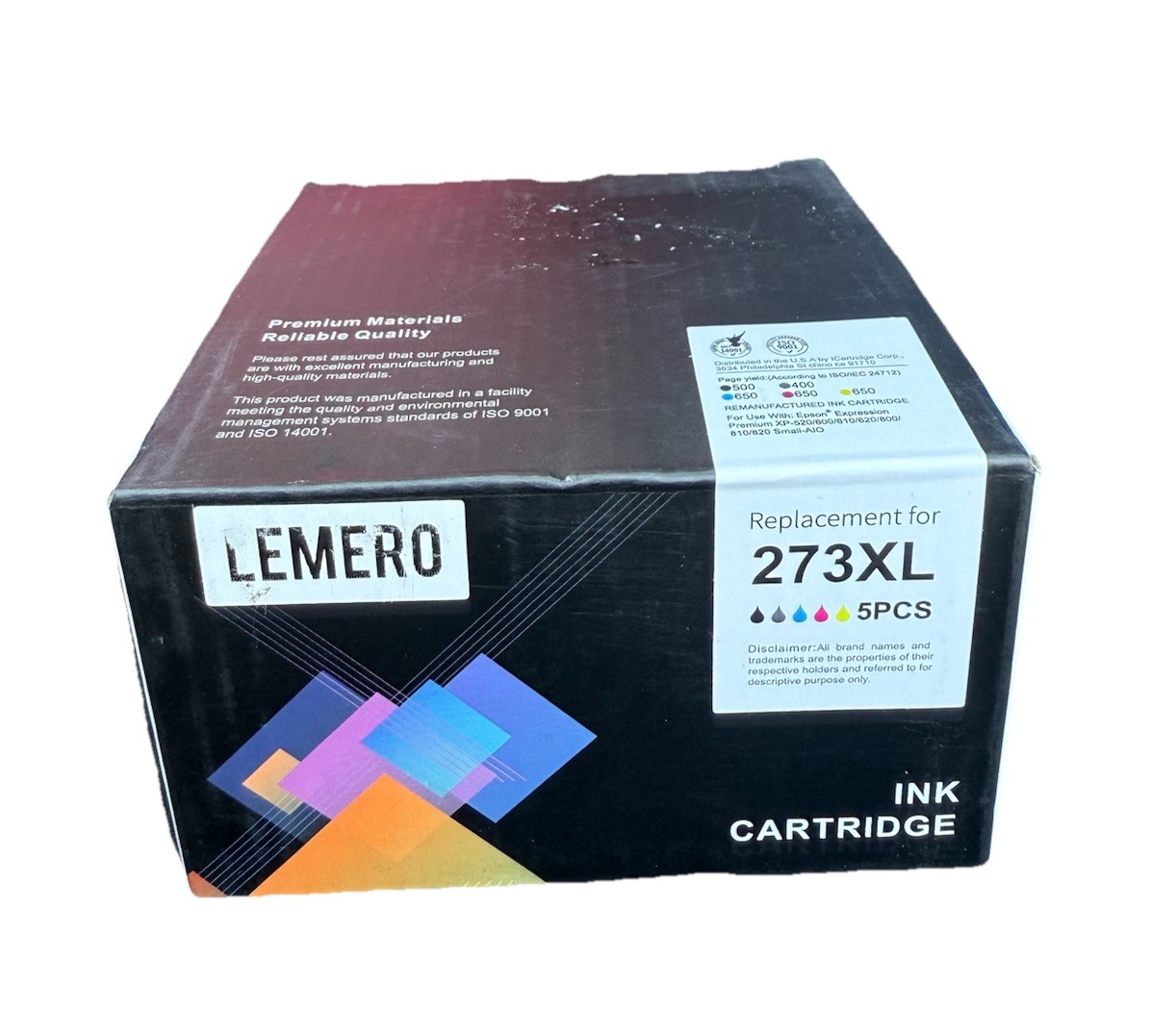 Lemero 273XL 4PCS Ink Cartridges