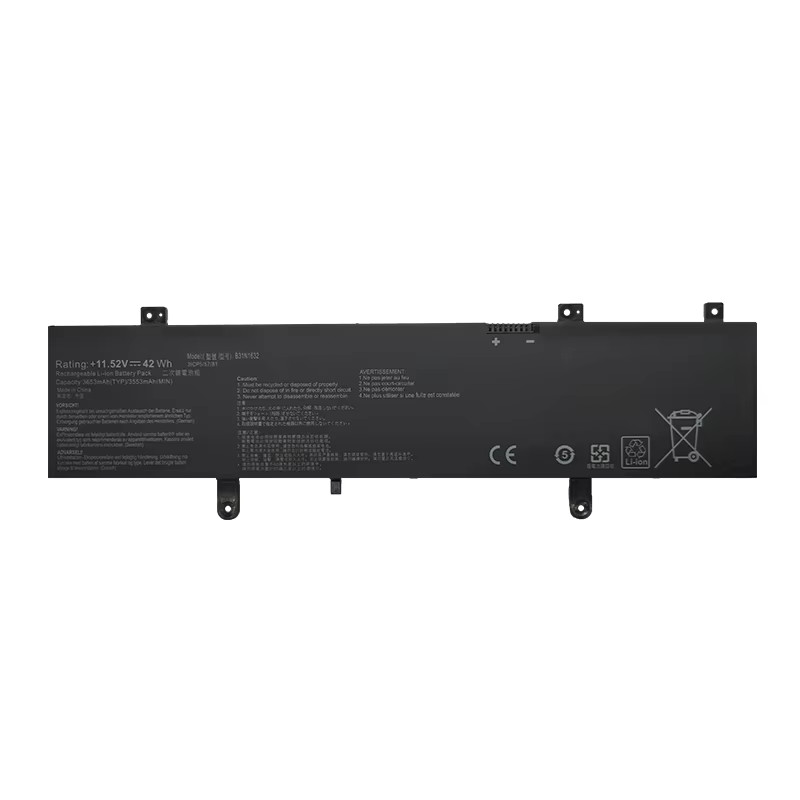 B31N1632 42Wh Laptop Battery for ASUS S4100U/UQ/UR Zenbook X405U