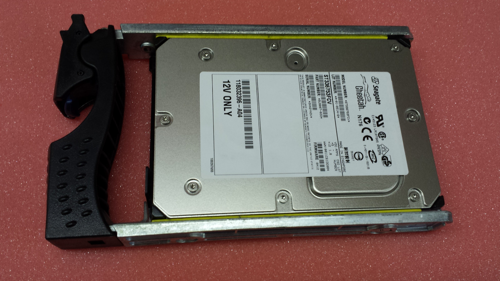 3Y771 Dell/EMC 36GB 15K RPM FC HDD module 118032396-A04 005048293 520BIT sectors