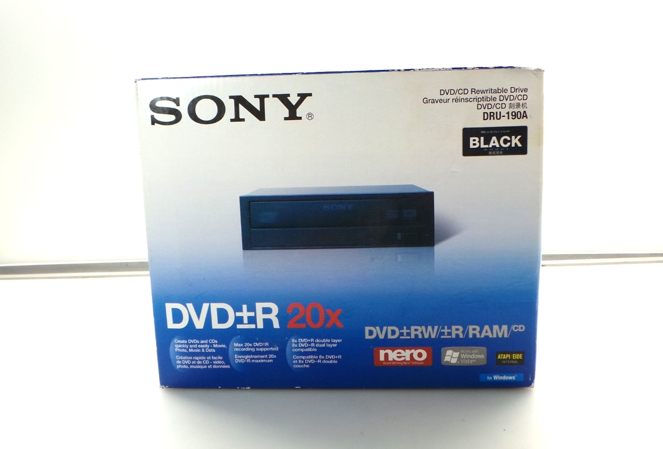Sony DRU-190A DVD/CD Rewritable Driver OEPN BOX