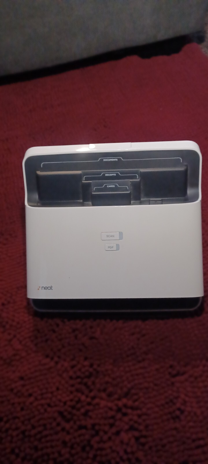 Neat NeatDesk Desktop Scanner & Digital Filing System White Home ND-1000 