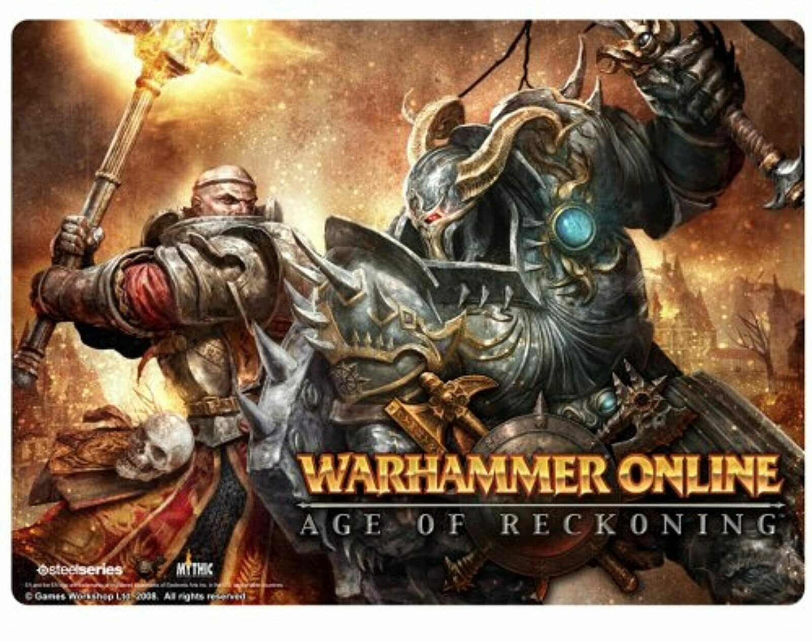 Warhammer Gaming Mousepad Ideazon Online: Age of Reckoning FragMat - Lot of 2