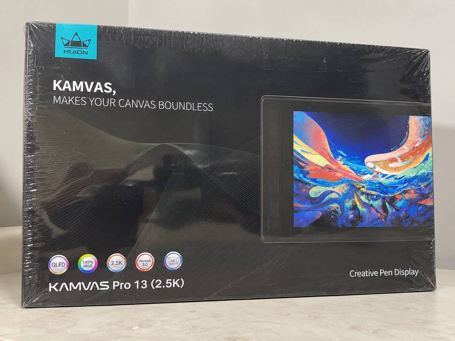 HUION KAMVAS PRO 13 2.5K Drawing Tablet sealed new