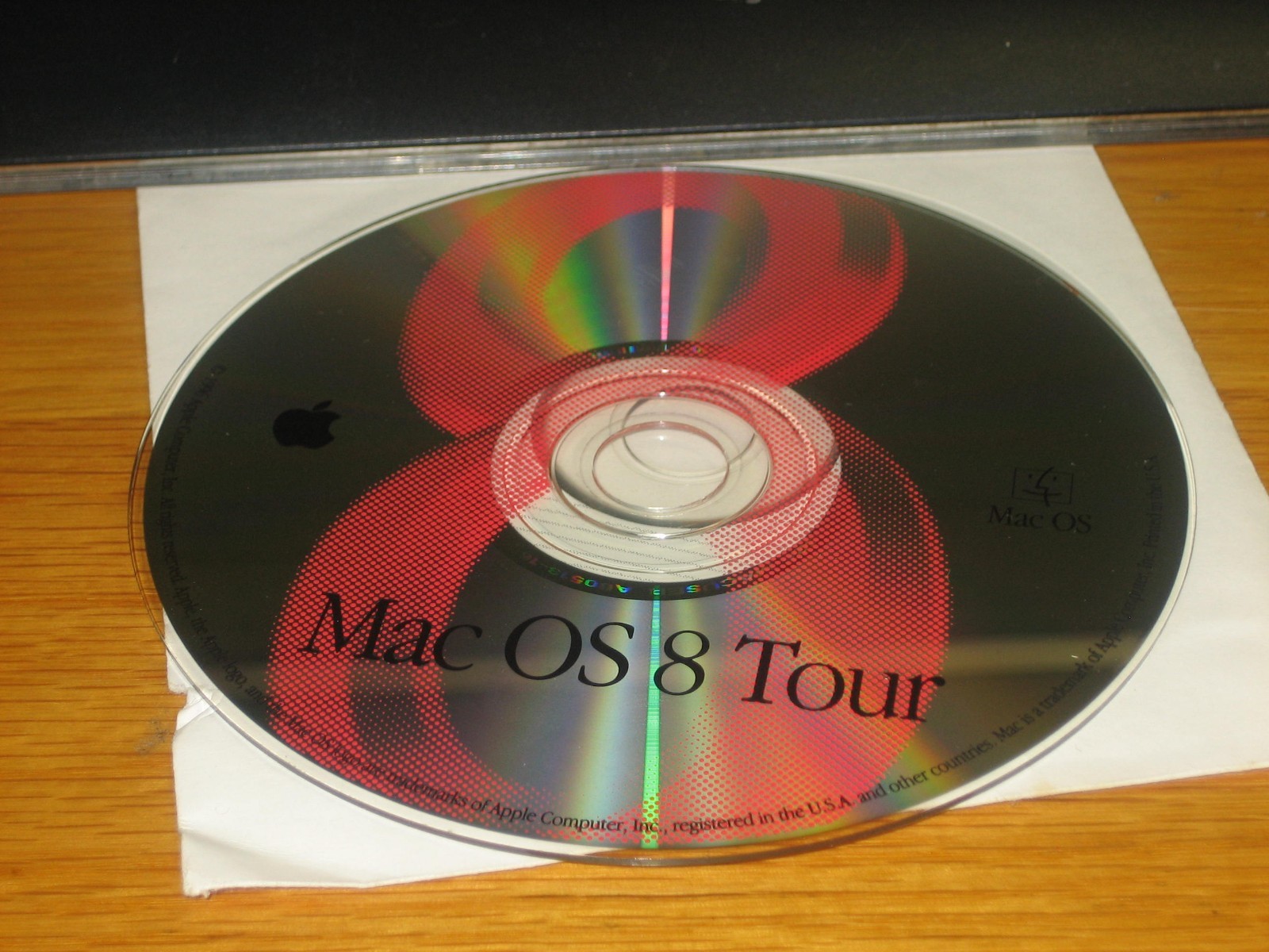 Apple Mac OS8 Tour CD Vintage Promotional Item-NOT IN ORIGINAL CASE