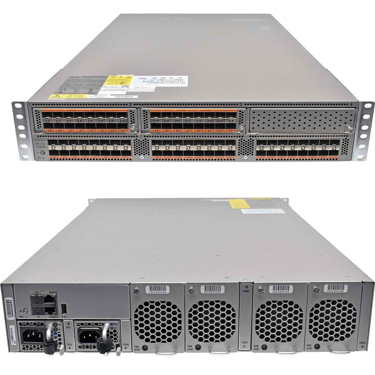 Cisco Nexus N5K-C5596UP 68-3884-03 48-Port 10GE/FC Switch 2x16-Port N55-M16UP