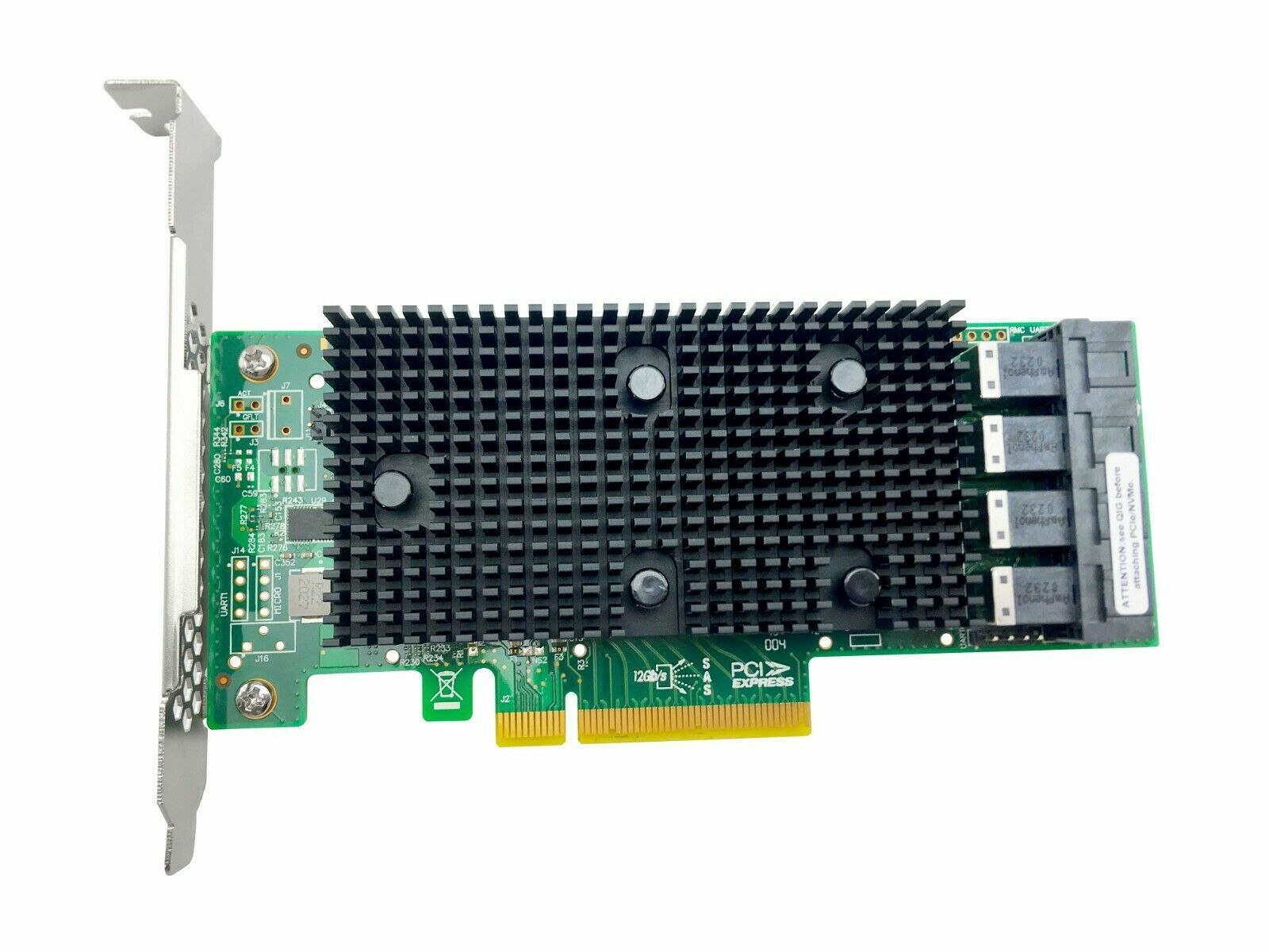 AVAGO 430-16I SATA/SAS HBA Controller RAID 12 Gbps PCIe 16 Port Support NVME HDD