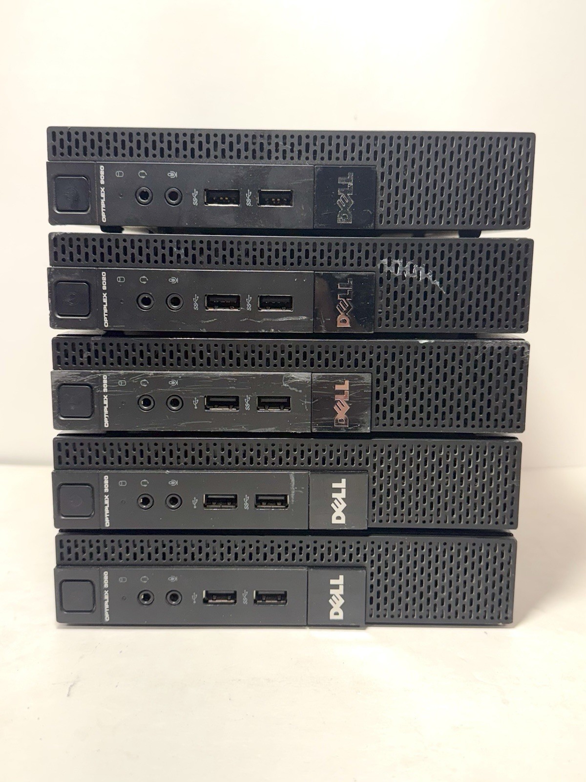 Lot of (5) Dell OptiPlex Micro PC | 4th Gen Intel Core i5 8GB RAM 500GB NO OS/AC