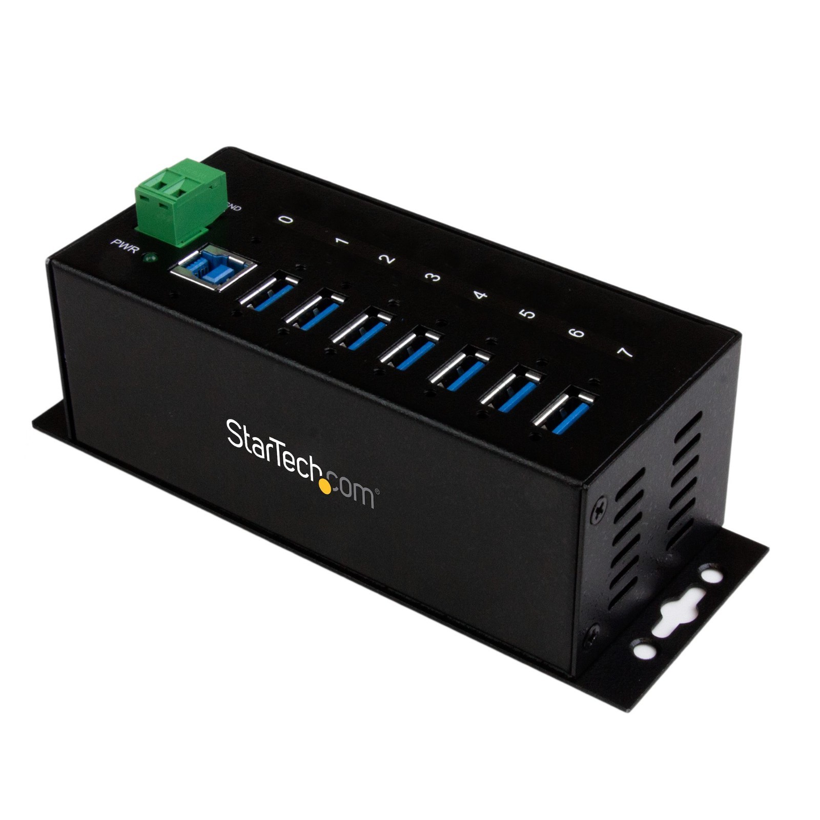 StarTech ST7300USBME 7 Port Industrial USB 3.0 Hub  with ESD Protection