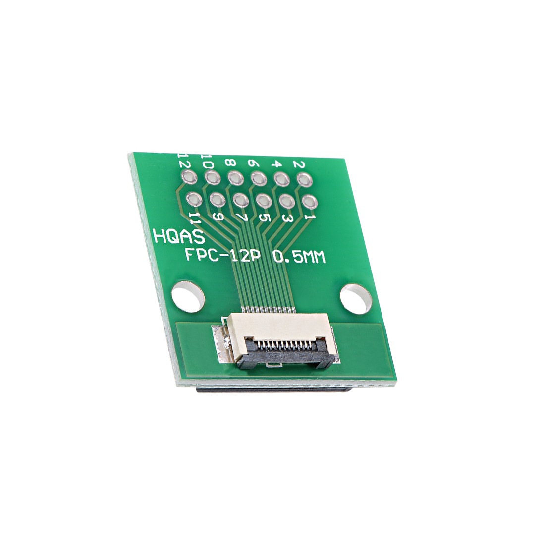 FFC FPC 12 Pin 0.5mm 1mm Pitch to DIP 2.0mm PCB Converter Board Couple Adapter