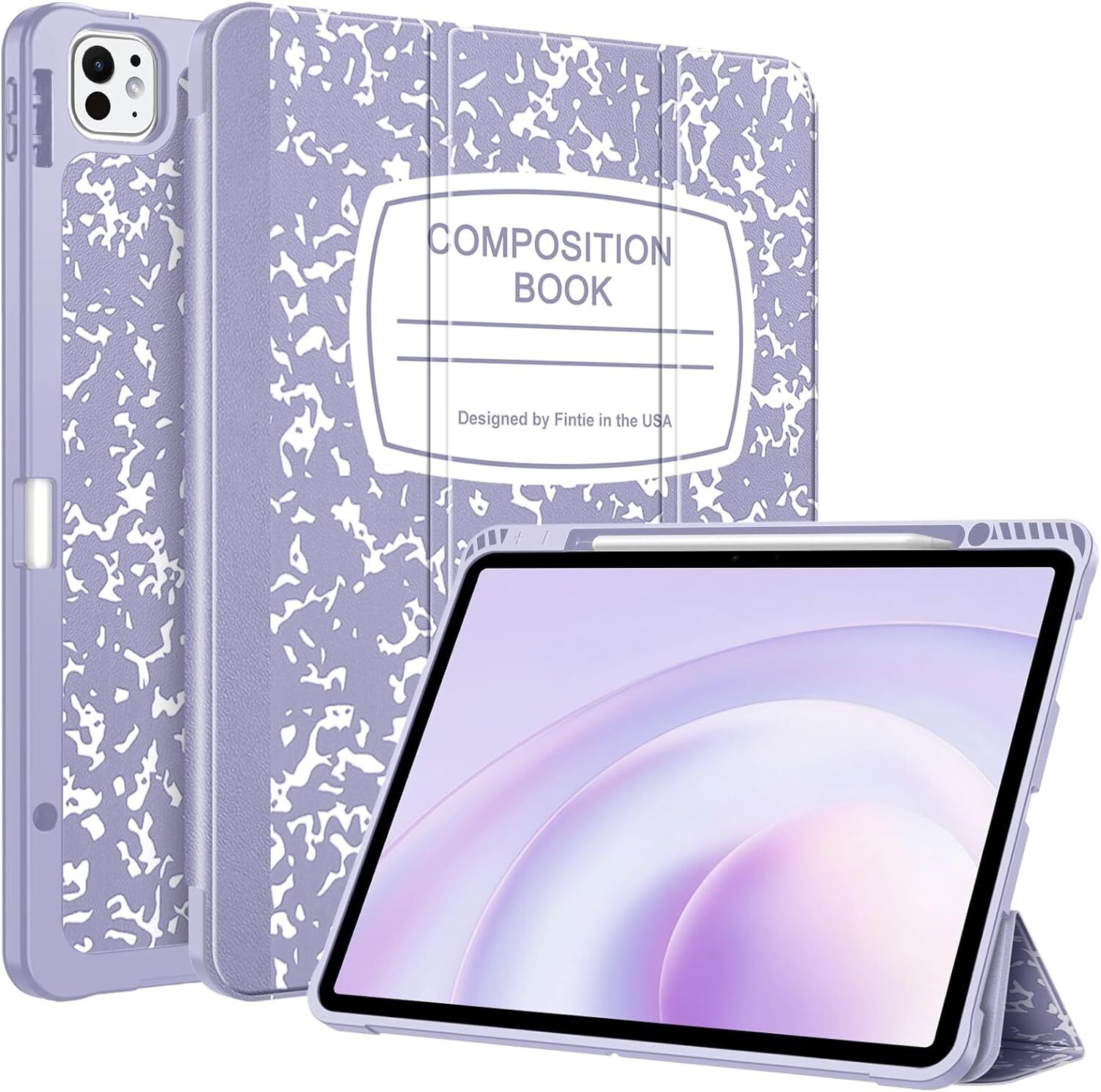 SlimShell Case for iPad Pro 13-inch (M5) 2025 / (M4) 2024 Soft TPU Back Cover