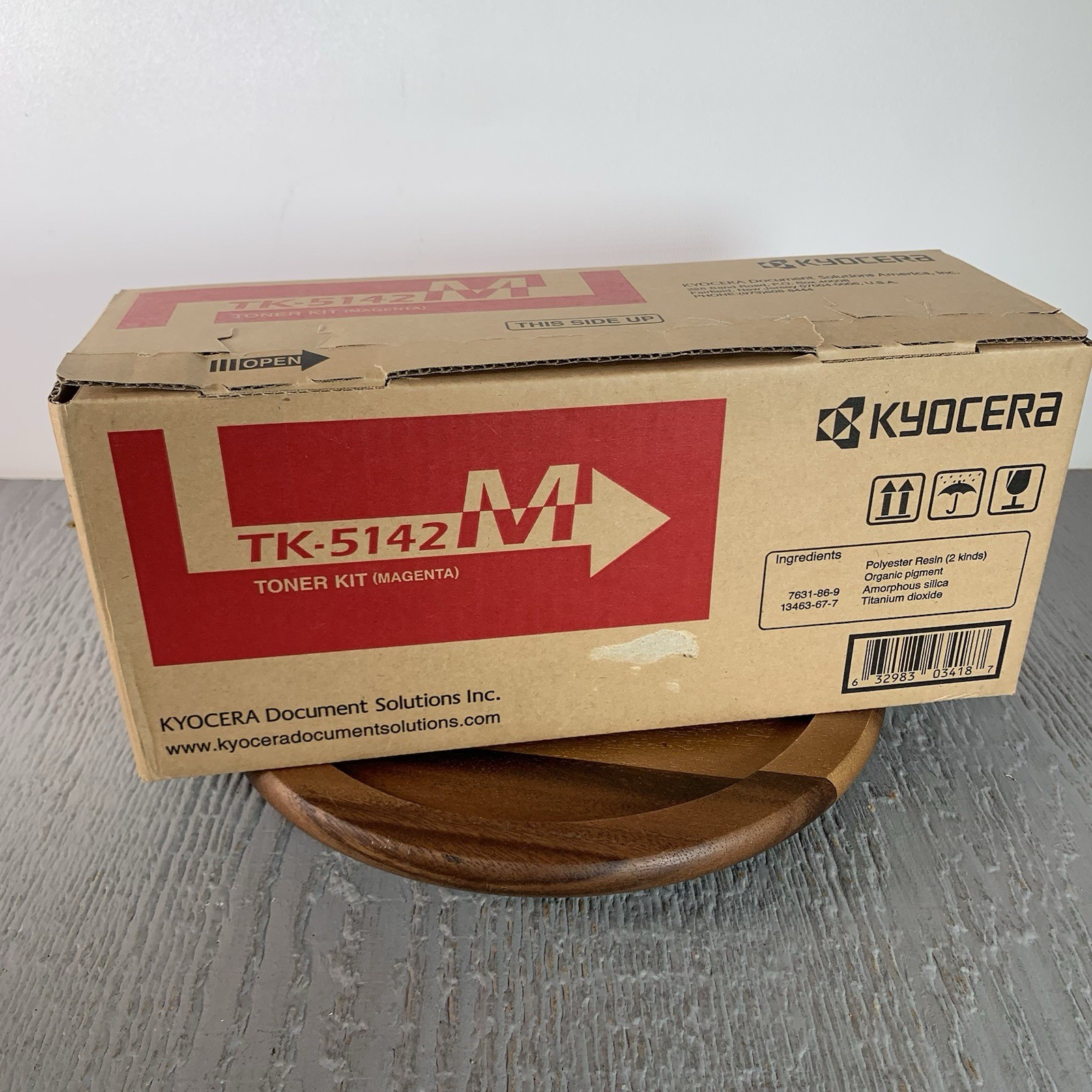 Kyocera TK-5142M Magenta Toner Kit ECOSYS P6130CDN M6030 Genuine New Sealed Box