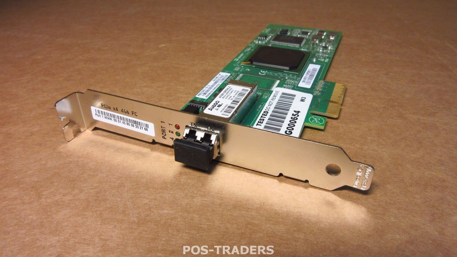 HP 407620-001 AE311-60001 Qlogic QLE2460 4GBps PCI-E HBA Host Bus Adaptor CARD