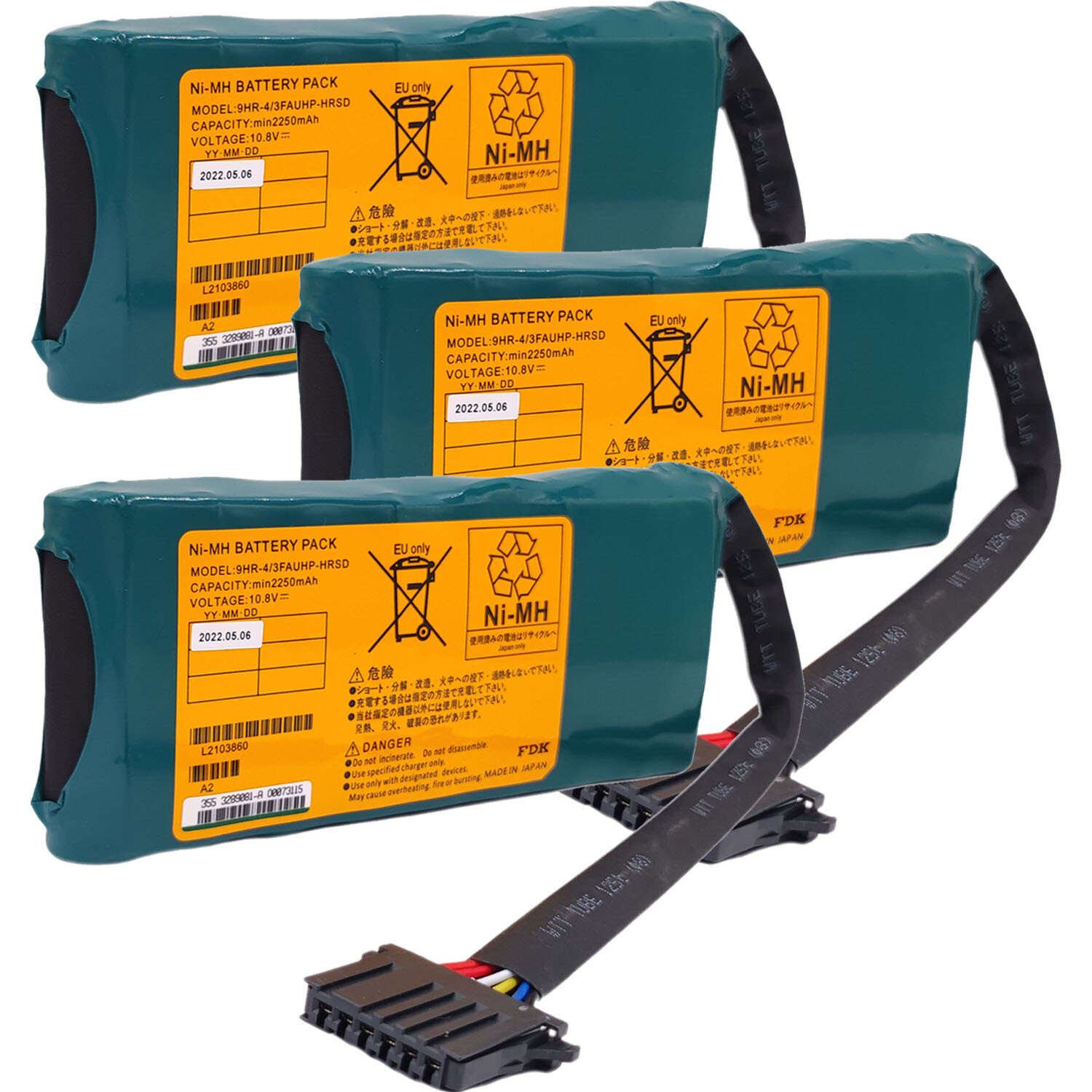 3X 9HR-4/3FAUHP-HRSD For HDS VSP G200 G400 Series 3289081-A Hitachi NiMH Battery