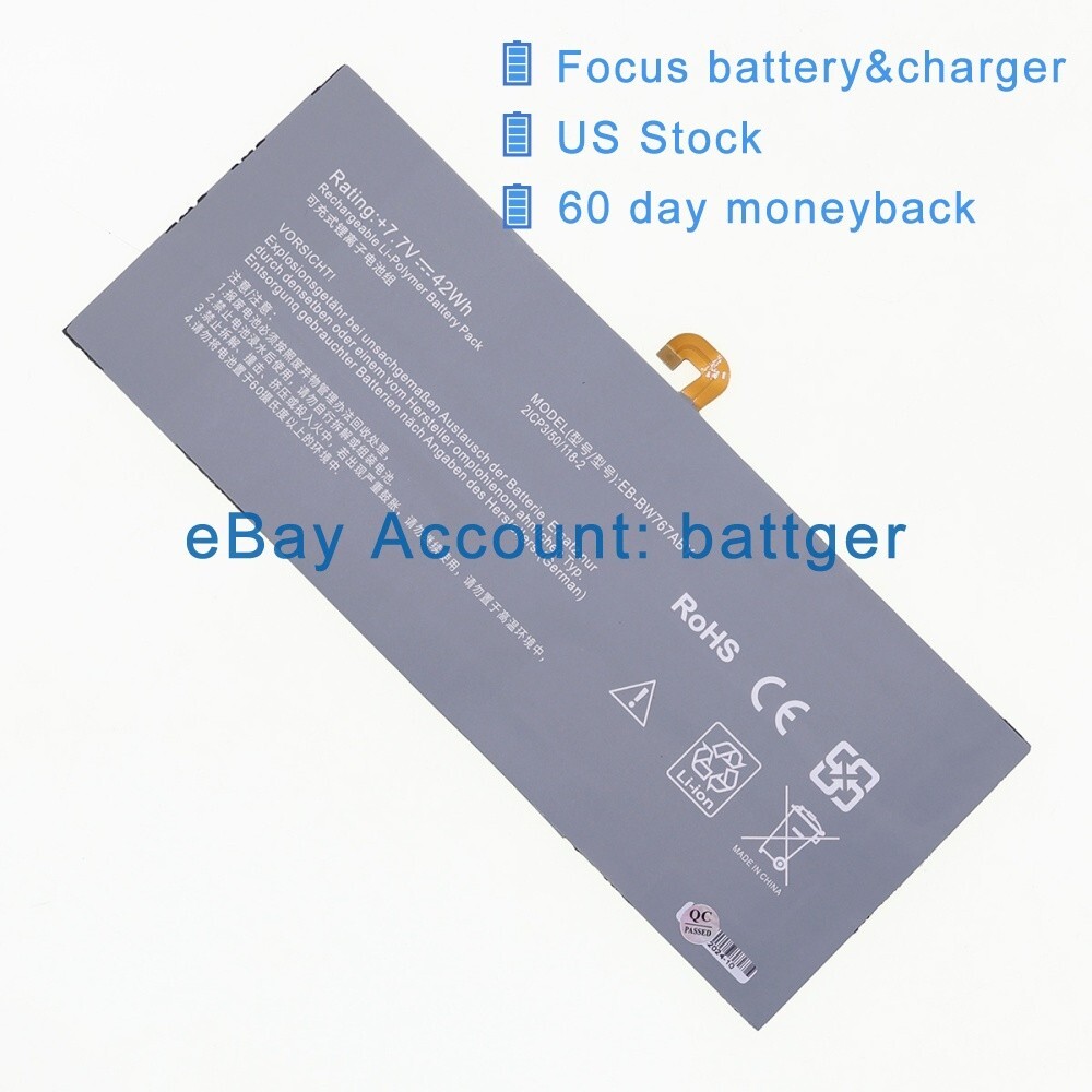 Genuine EB-BW767ABY battery for SAMSUNG NP767XCM-K02US K01US K01CA K02CA SM-W767