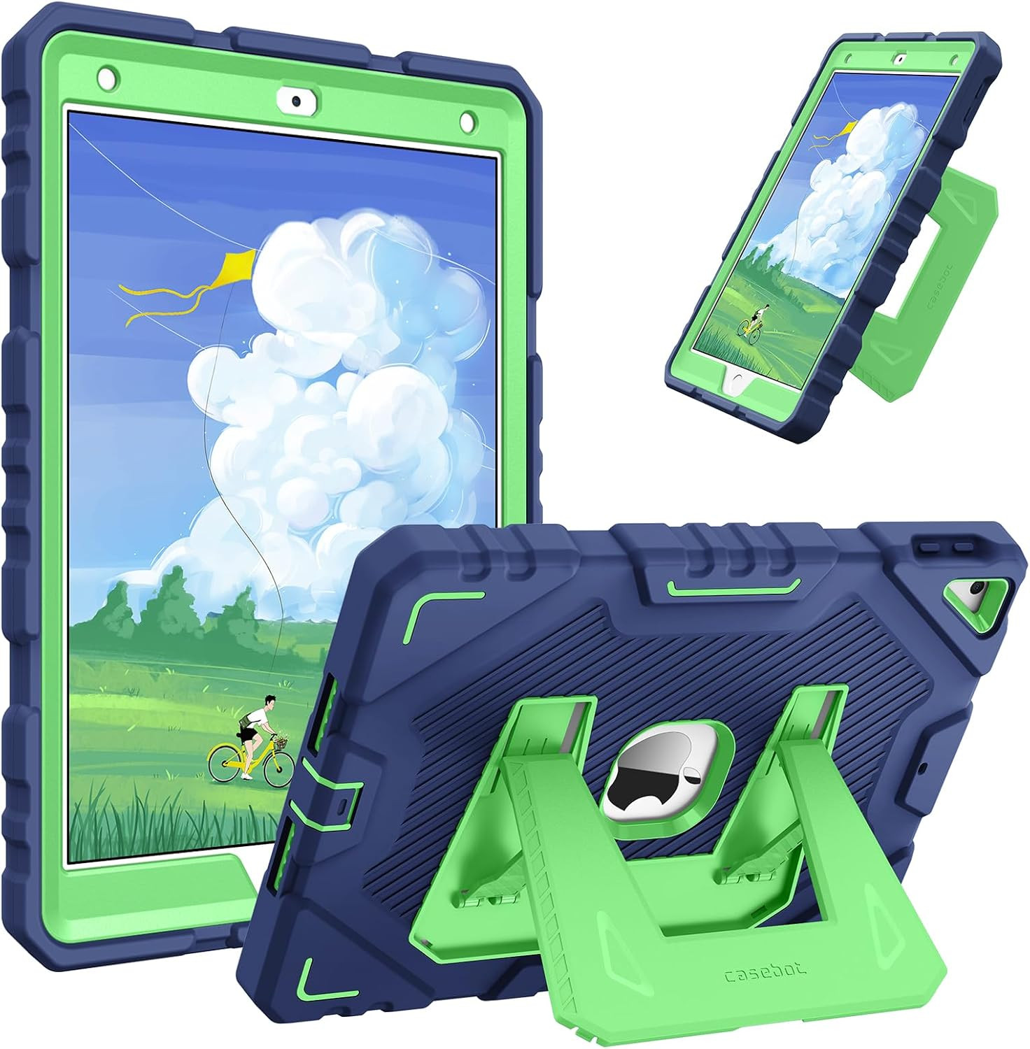Kid-Friendly Case for Ipad 9Th / 8Th / 7Th Generation 10.2 Inch | Fully-Body Rug