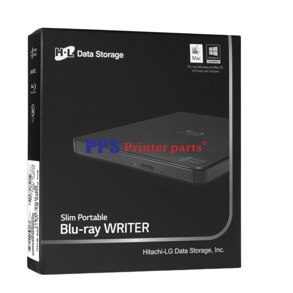 Original New Hitachi-LG Slim Portable Blu-ray Writer BP55EB40 USB optical drive