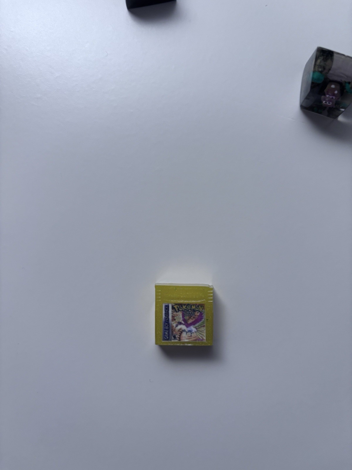 Pokémon Game boy Advance Gold Custom Artisan Keycap
