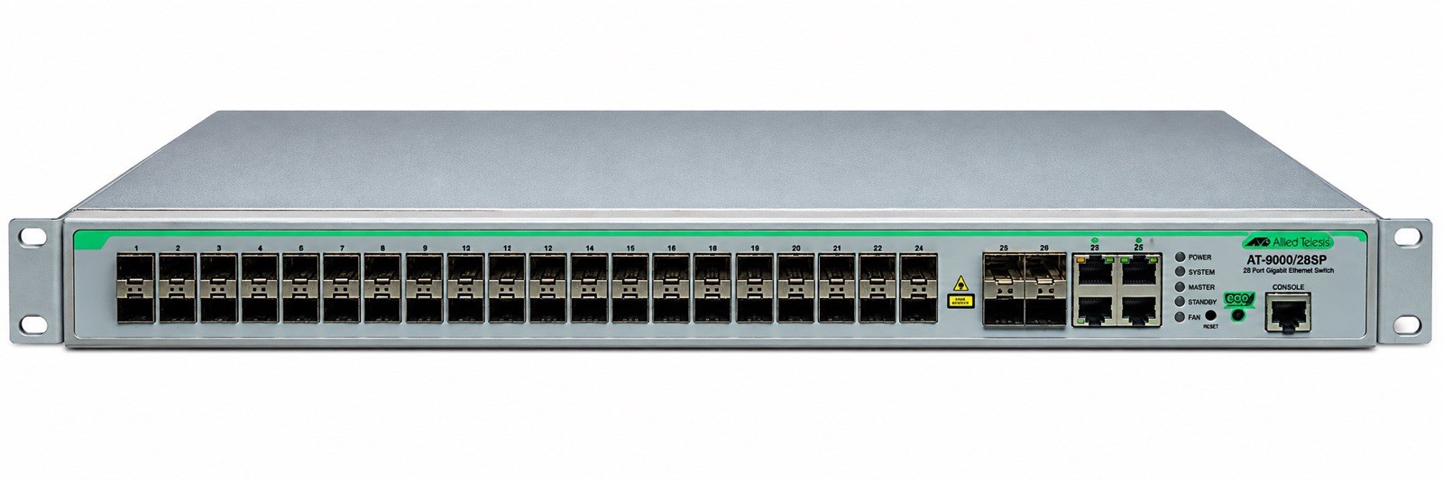 Managed Gigabit Fiber Aggregation Switch  ALLIED TELESIS AT-9000/28SP