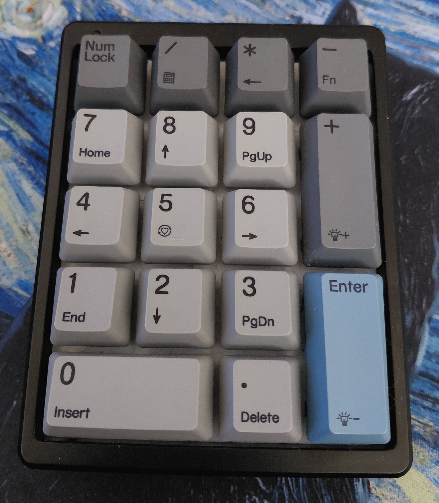 KN17 Wired Mechanical Number Pad- 17 Keys Hot Swappable Numpad - Brown Switches