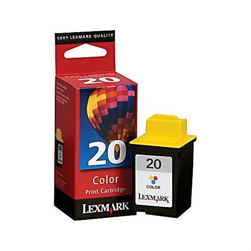 NEW Sealed Genuine Lexmark #20 Color Print Cartridge (4H)