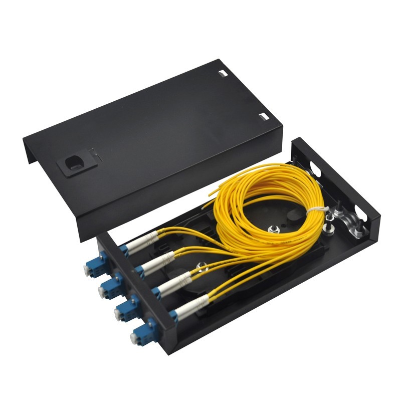 8 Port Fiber Terminal Box FTTH FTTX ST FC SC LC MM SM Adapter Pigtail Included