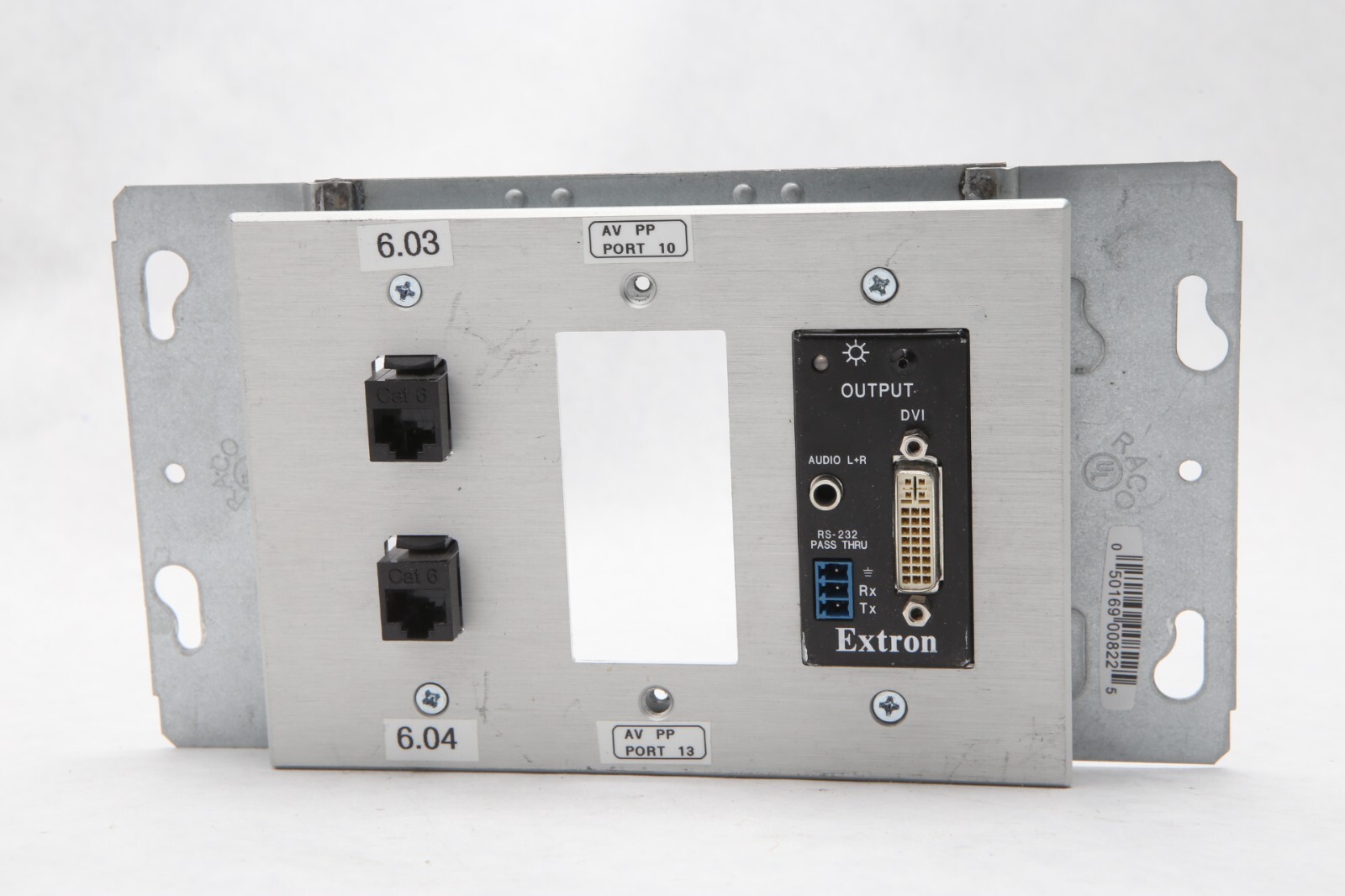 Extron DVI 201 A D  DVI Twisted Pair Extender w/Audio Rx (Black) 60-865-23 S11