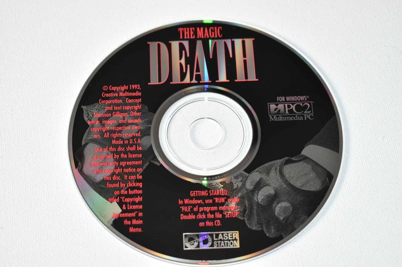 The Magic Death  (PC, 1993) Disc Only