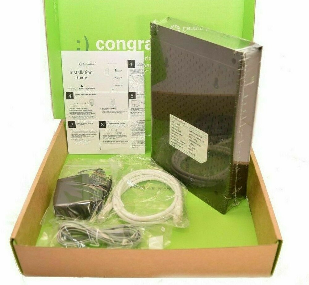 CenturyLink C3000Z AC2200 DSL Fiber Bonding Gateway Wireless Modem WiFi Router