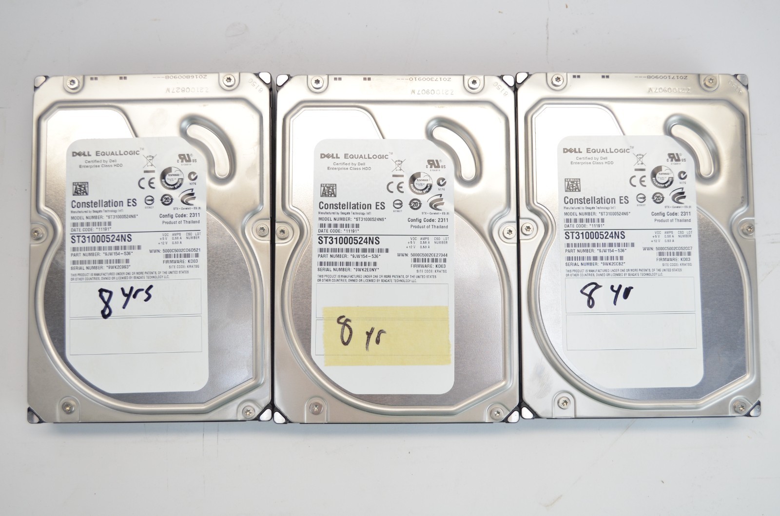 ST31000524NS DELL EQUALLOGIC CONSTELLATION ES 1TB 7.2K SATA 3.5" HDD 9JW154-536