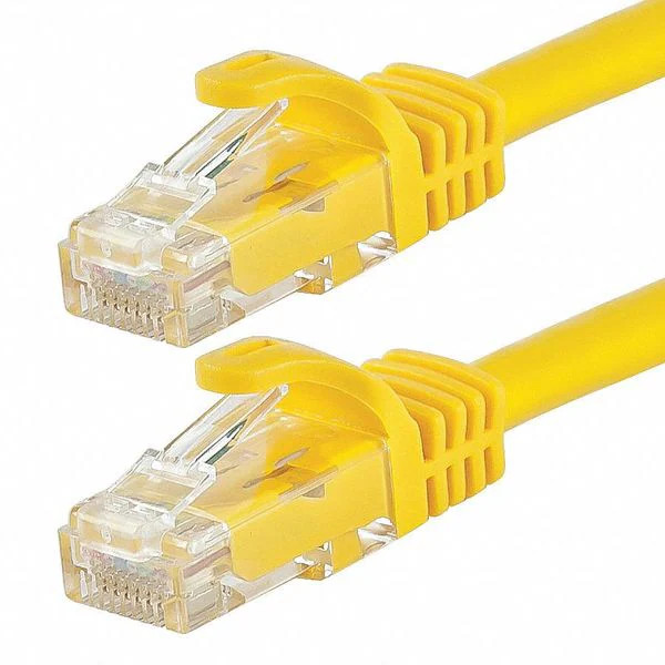 Monoprice Patch Cord,Cat 6,Flexboot,Yellow,7.0 ft. 9838 Monoprice 9838