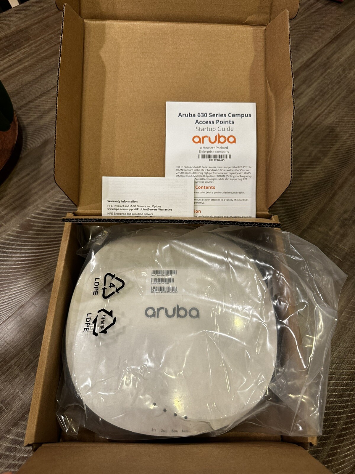 Aruba AP-635 (US) - R7J28A Tri-Radio