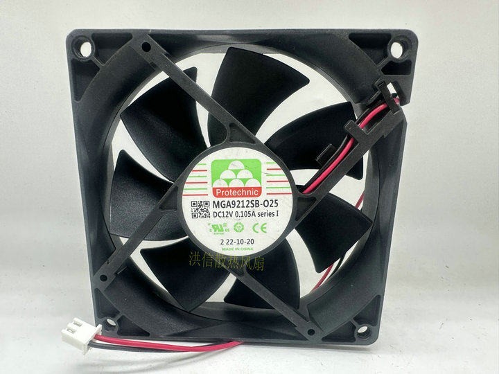 1PCS Protechnic 9025 MGA9212SB-O25 DC12V 0.105A 9225 Fan