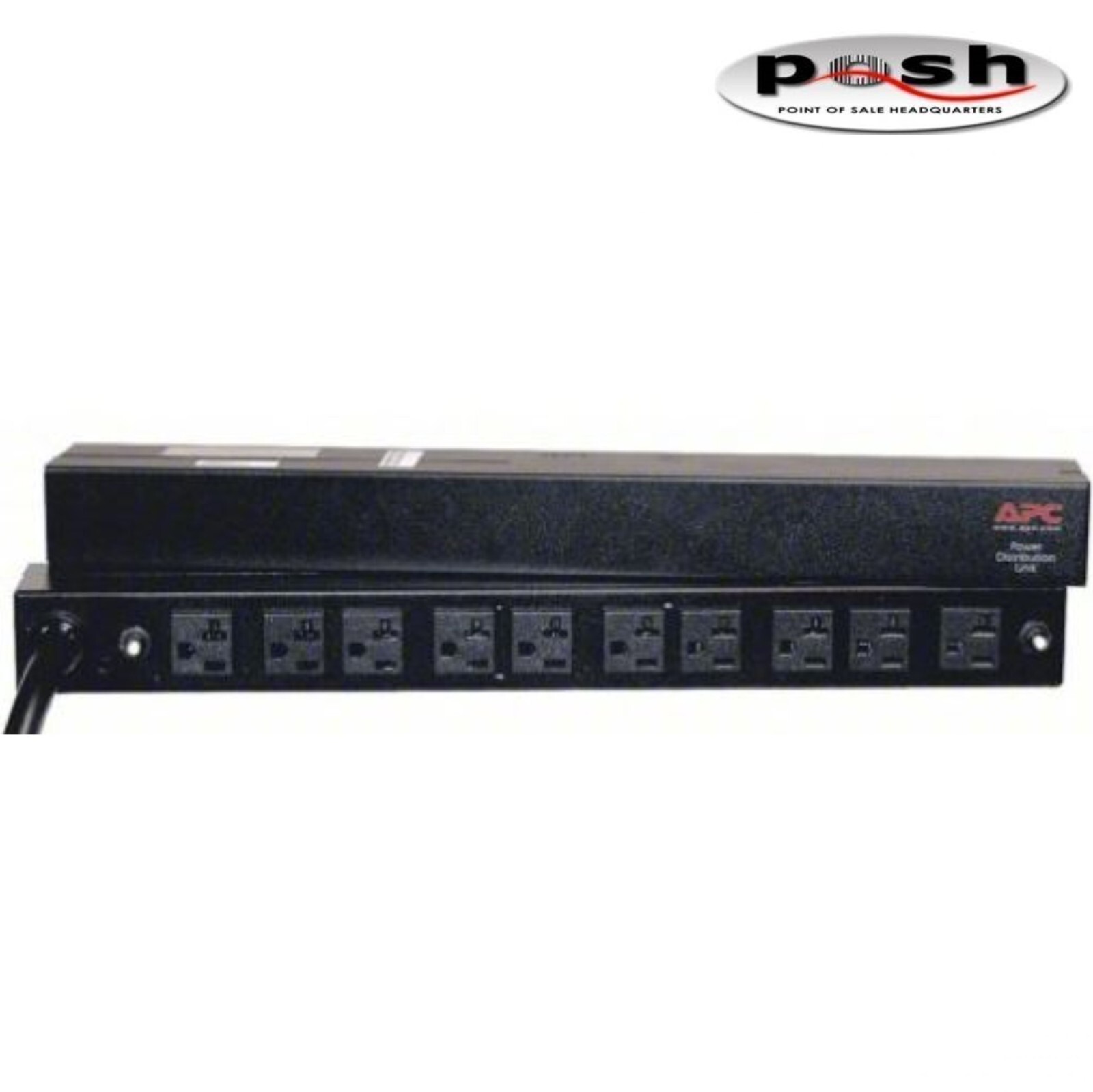 NEW - APC AP9560 Rack PDU Basic 1U, 30A, 120V, (10) NEMA 5-20 Outlets