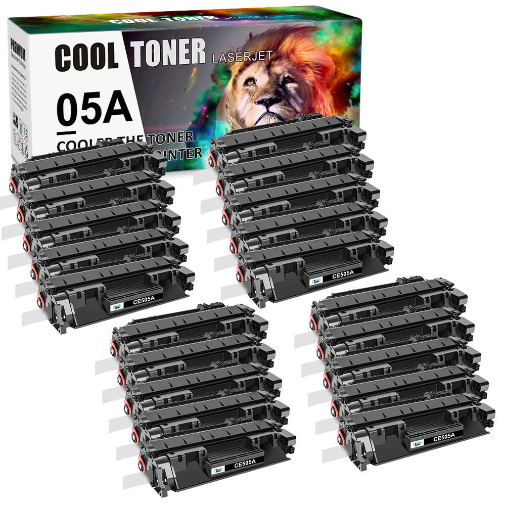 1-20PK Compatible with HP 05A CE505A Toner Cartridge LaserJet P2055X P2050 LOT.