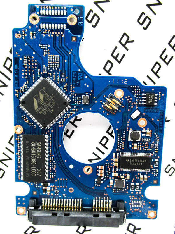PCB - Hitachi 750GB HTS547575A9E384 SATA 0J15343 Laptop DA3931 HardDrive DA4725_