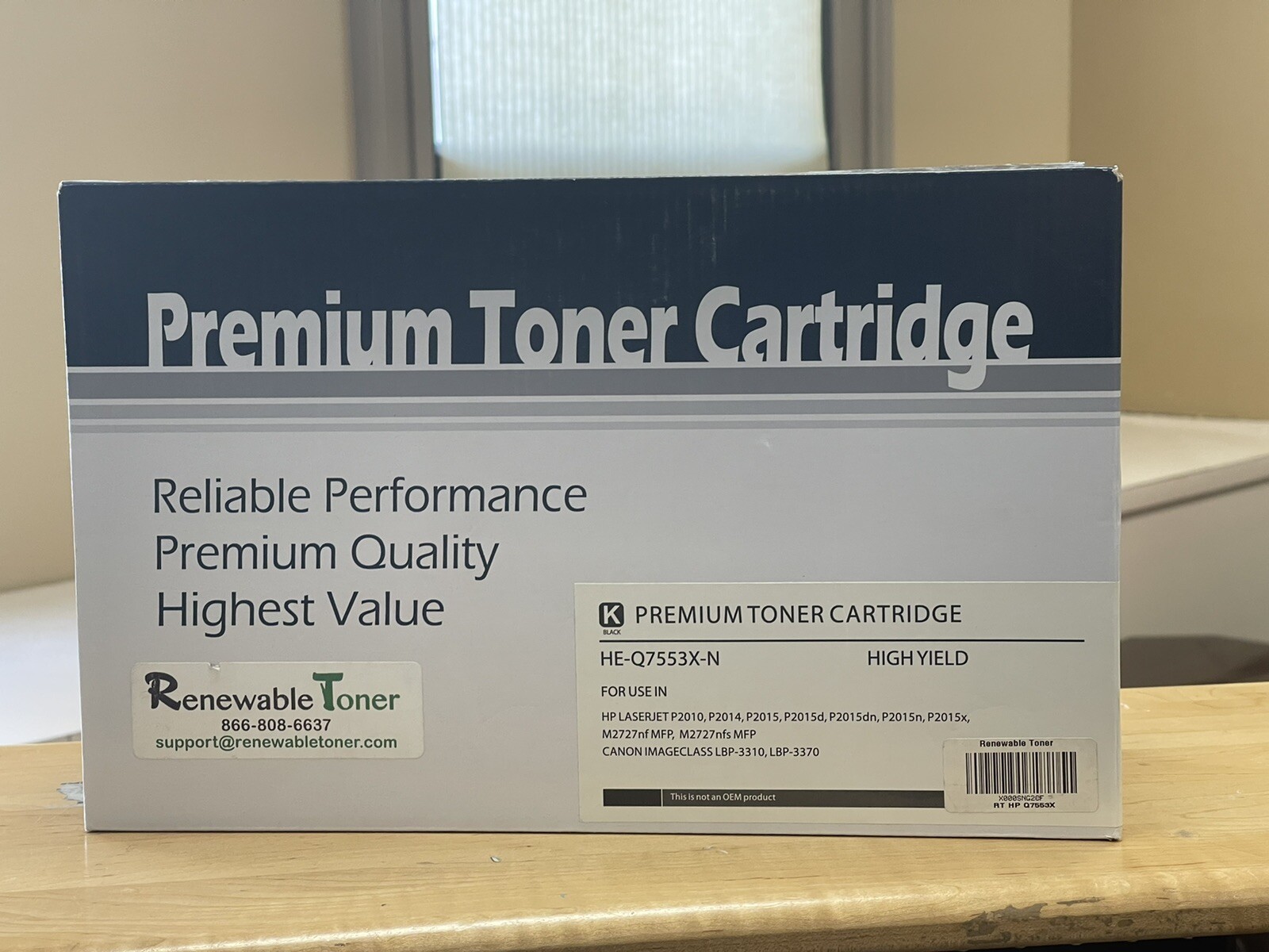 renewable toner HE-Q7553X-N