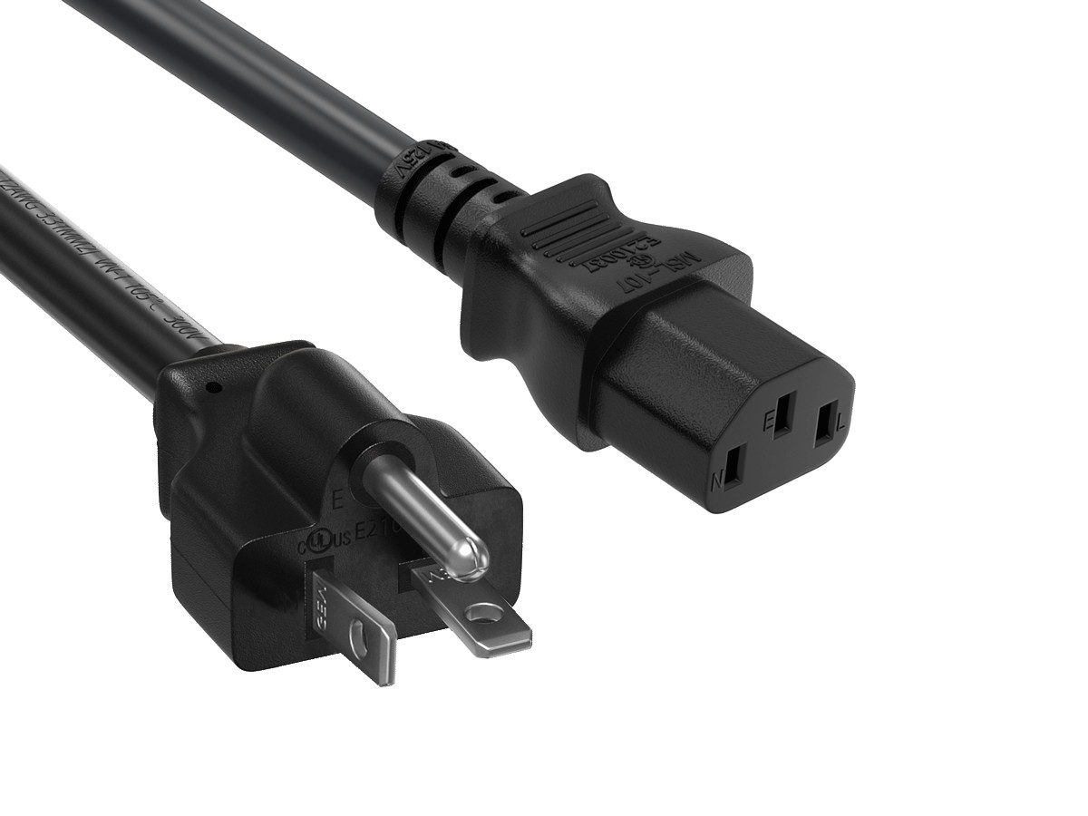 3ft NEMA 6-20P to C13 PDU Power Cord, 14 AWG SJT Heavy Duty, 15A/250V, UL Lis...