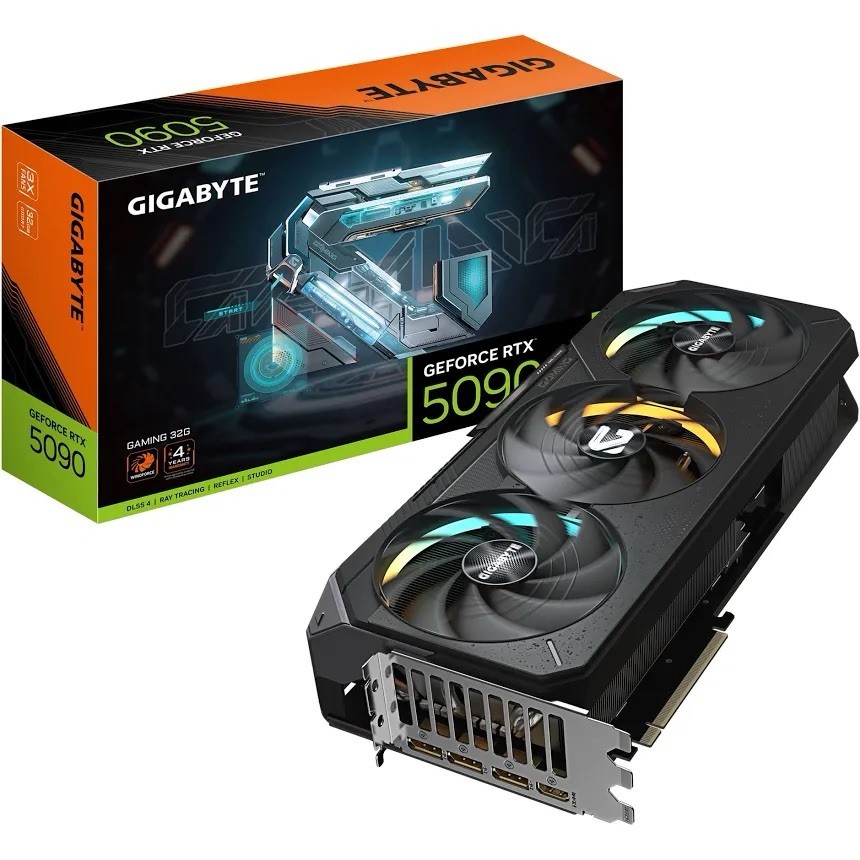 Gigabyte NVIDIA GeForce RTX 5090 Gaming OC Triple Fan 32GB GDDR7 PCIe 5.0